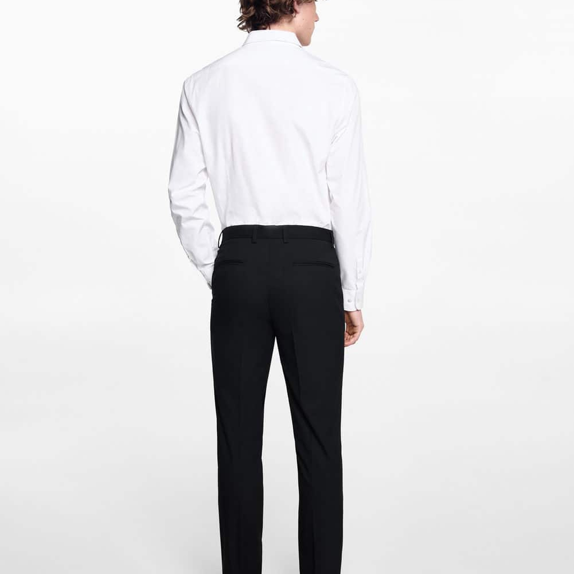 Mango Çocuk Slim Fit Pantolon Takım Siyah