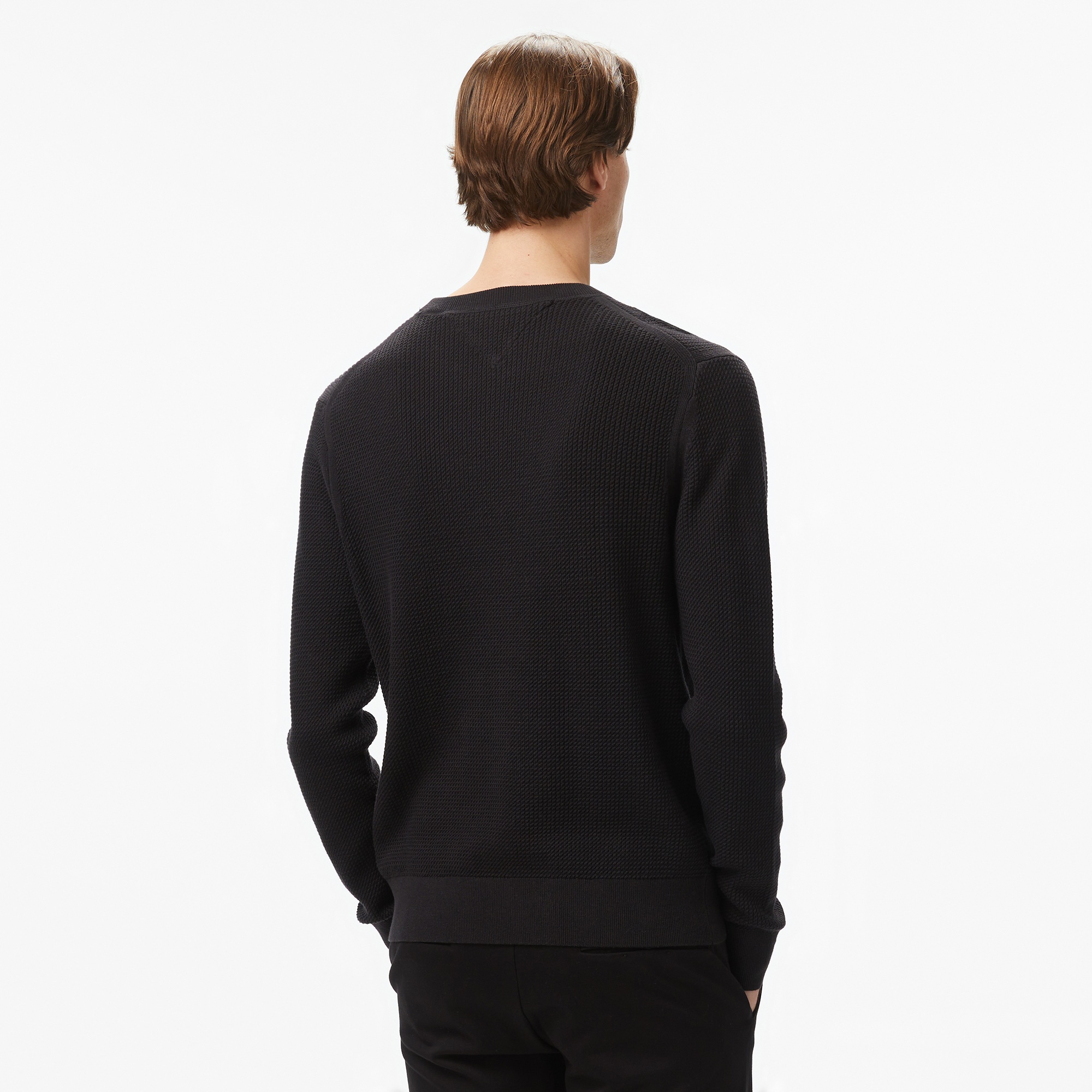 Tommy Hilfiger Erkek Siyah Triko