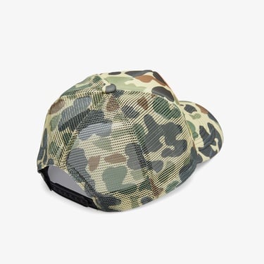  Market Smiley Camo Trucker Erkek Yeşil Şapka