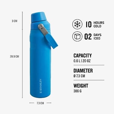  Stanley The Aerolight Iceflow Fast Flow 0.60 L Mavi Termos