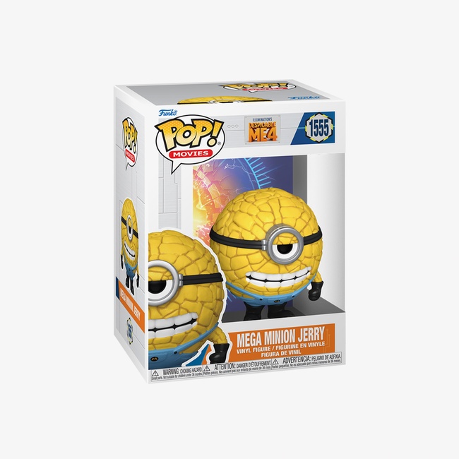  Funko Pop Movies: Despicable Me 4 Super Jerry Renkli Figür