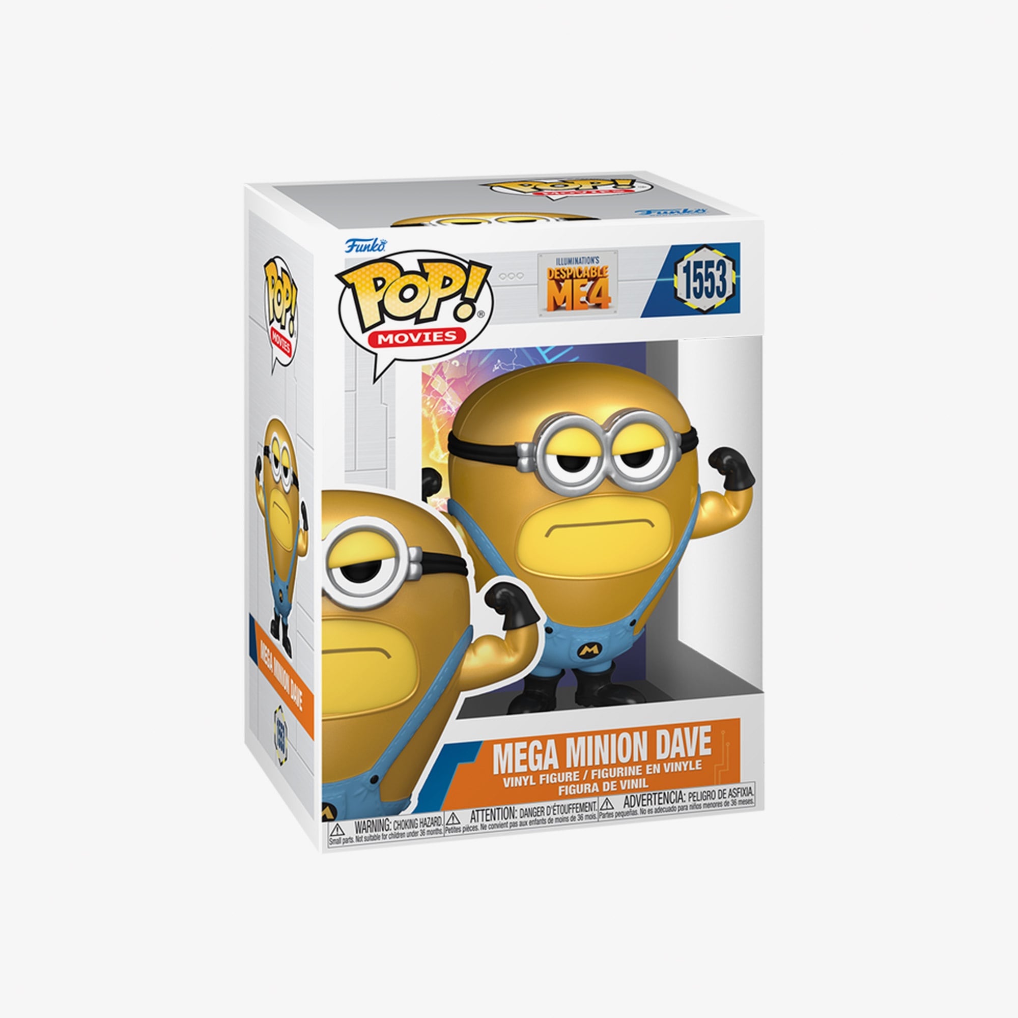 Funko Pop Movies: Despicable Me 4 ? Super Dave Renkli Figür