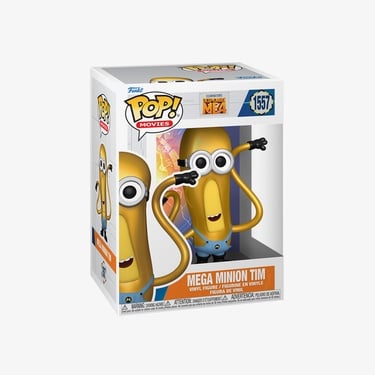  Funko Pop Movies: Despicable Me 4 Super Tim Renkli Figür