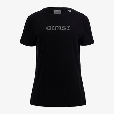  Guess Kadın Siyah T-Shirt