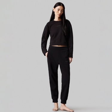  Calvin Klein Kadın Siyah Pijama Üstü
