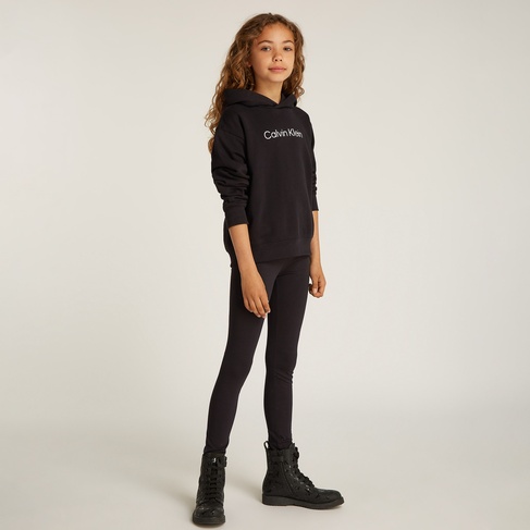  Calvin Klein Relax Legging Set Çocuk Siyah Eşofman Takımı