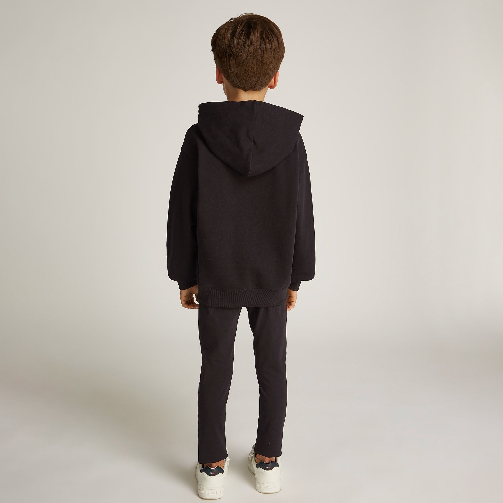 Calvin Klein Relax Legging Set Çocuk Siyah Eşofman Takımı