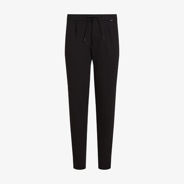  Calvin Klein Comfort Knit Tapered Pleat Erkek Siyah Pantolon