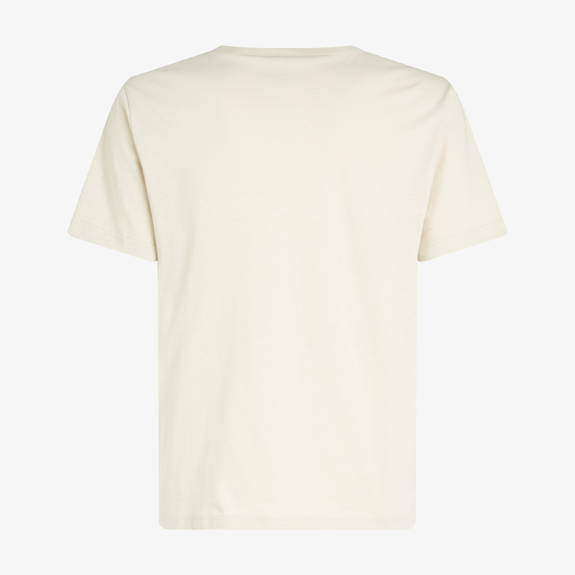 Calvin Klein Gradient Logo Erkek Krem Rengi T-Shirt