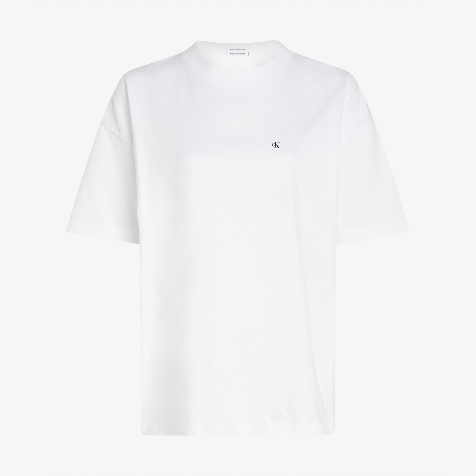 Calvin Klein Script İnstitutional Bf Kadın Beyaz T-Shirt