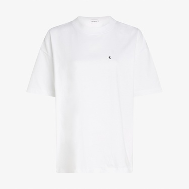  Calvin Klein Script İnstitutional Bf Kadın Beyaz T-Shirt