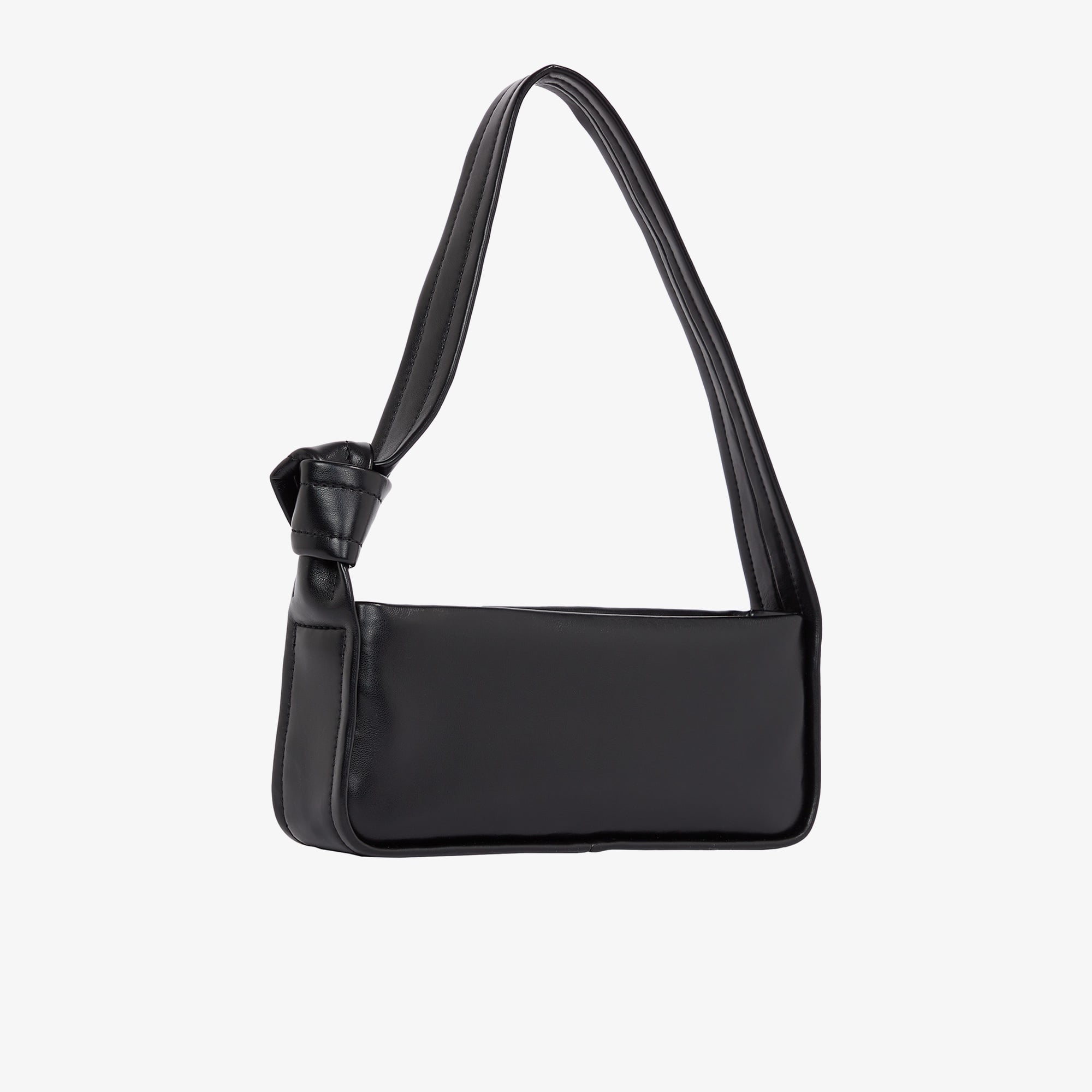 Calvin Klein Knotted 26 Kadın Siyah El Çantası