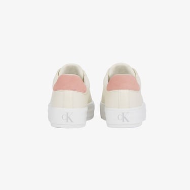  Calvin Klein Bold Flatf Low Kadın Beyaz Sneaker