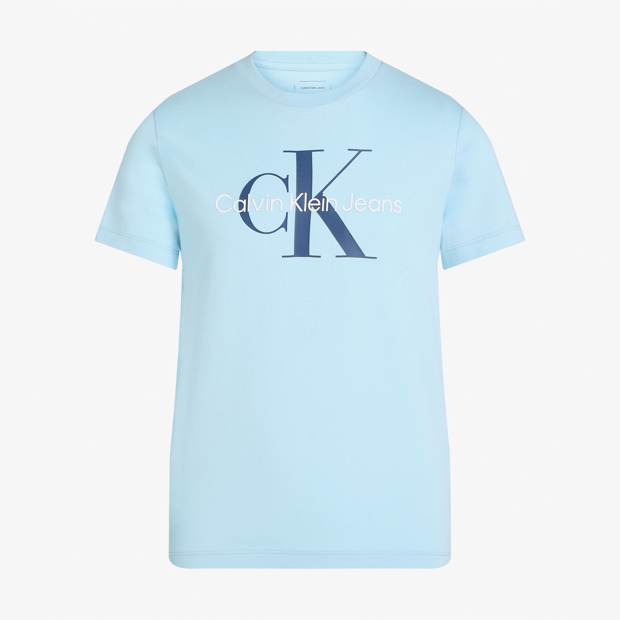 Calvin Klein Monogram Çocuk Mavi T-Shirt