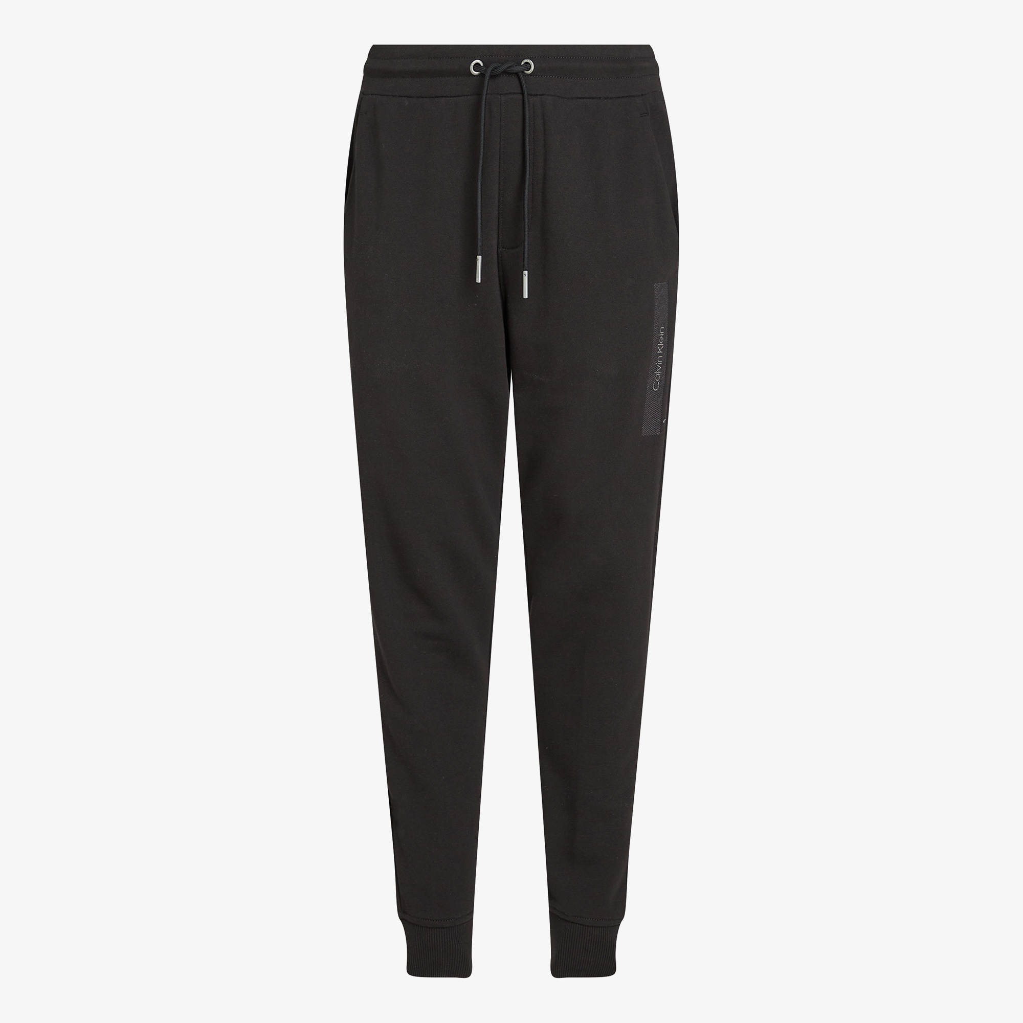 Calvin Klein Structured Embroidery Sweats Erkek Siyah Eşofman Altı