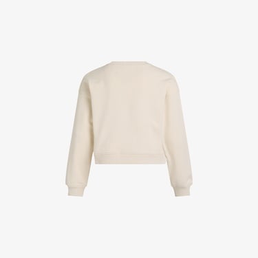  Calvin Klein Glitter Monologo Çocuk Bej Sweatshirt