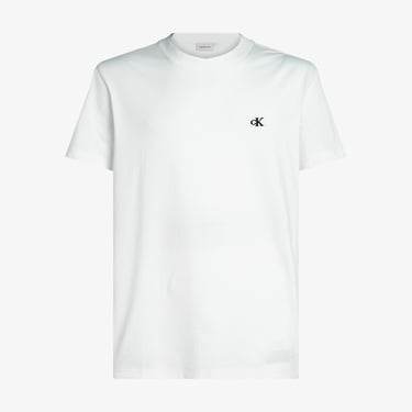  Calvin Klein Heavy Regular Erkek Beyaz T-Shirt