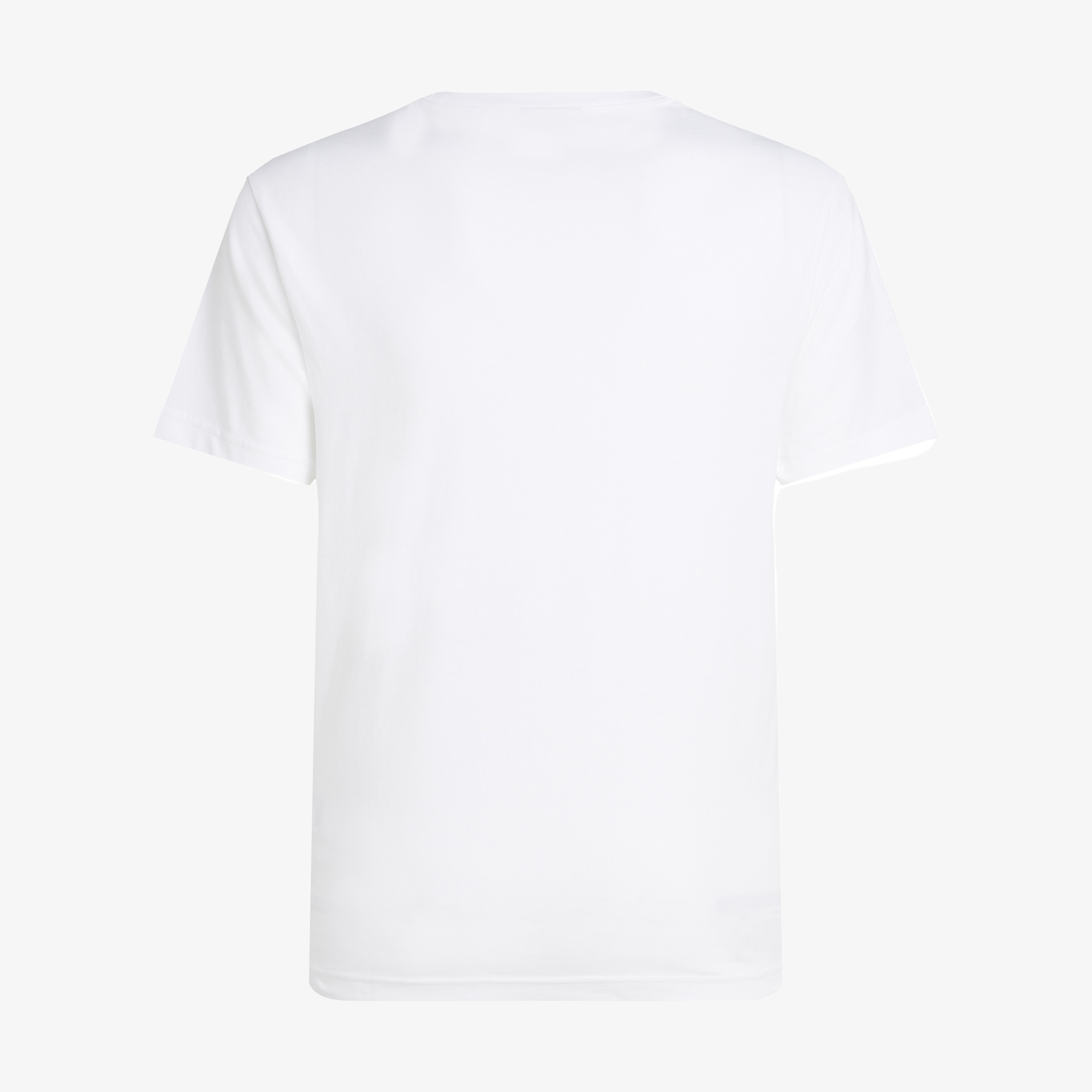 Calvin Klein Split Line Logo Erkek Beyaz T-Shirt