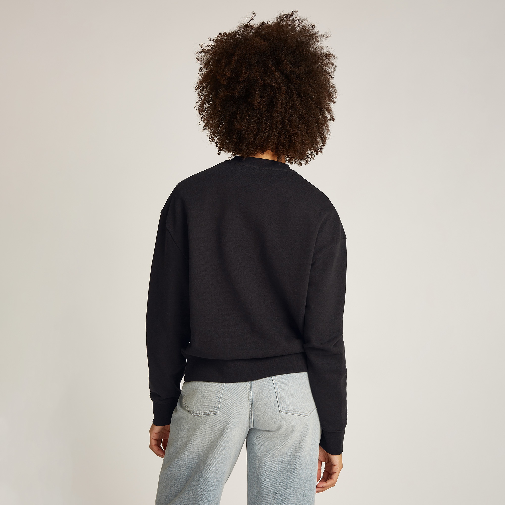 Calvin Klein Kadın Siyah Sweatshirt