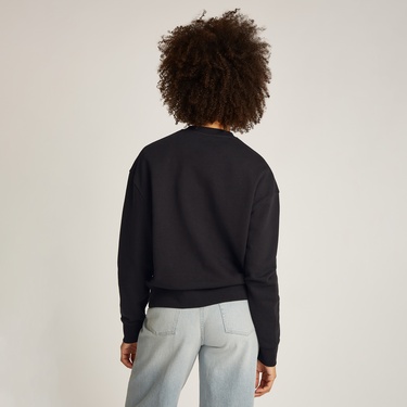  Calvin Klein Kadın Siyah Sweatshirt
