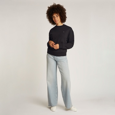  Calvin Klein Kadın Siyah Sweatshirt