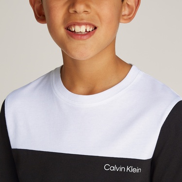  Calvin Klein 2'li Çocuk Siyah T-Shirt