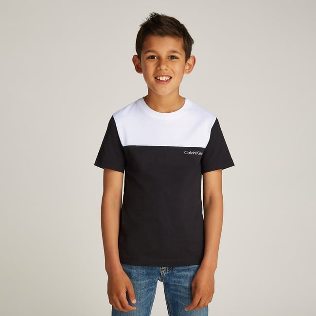 Calvin Klein 2'li Çocuk Siyah T-Shirt