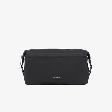  Calvin Klein Essential Wash Rub Erkek Siyah Çapraz Çanta