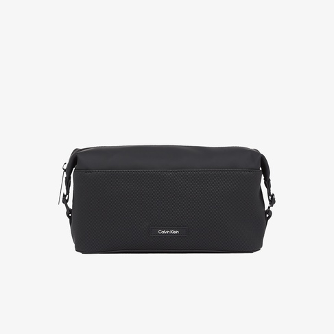  Calvin Klein Essential Wash Rub Erkek Siyah Çapraz Çanta