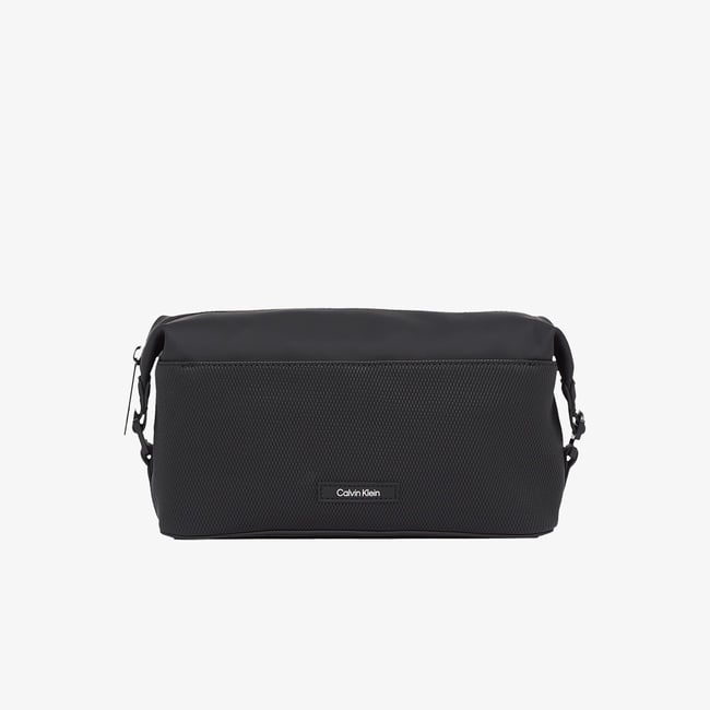  Calvin Klein Essential Wash Rub Erkek Siyah Çapraz Çanta