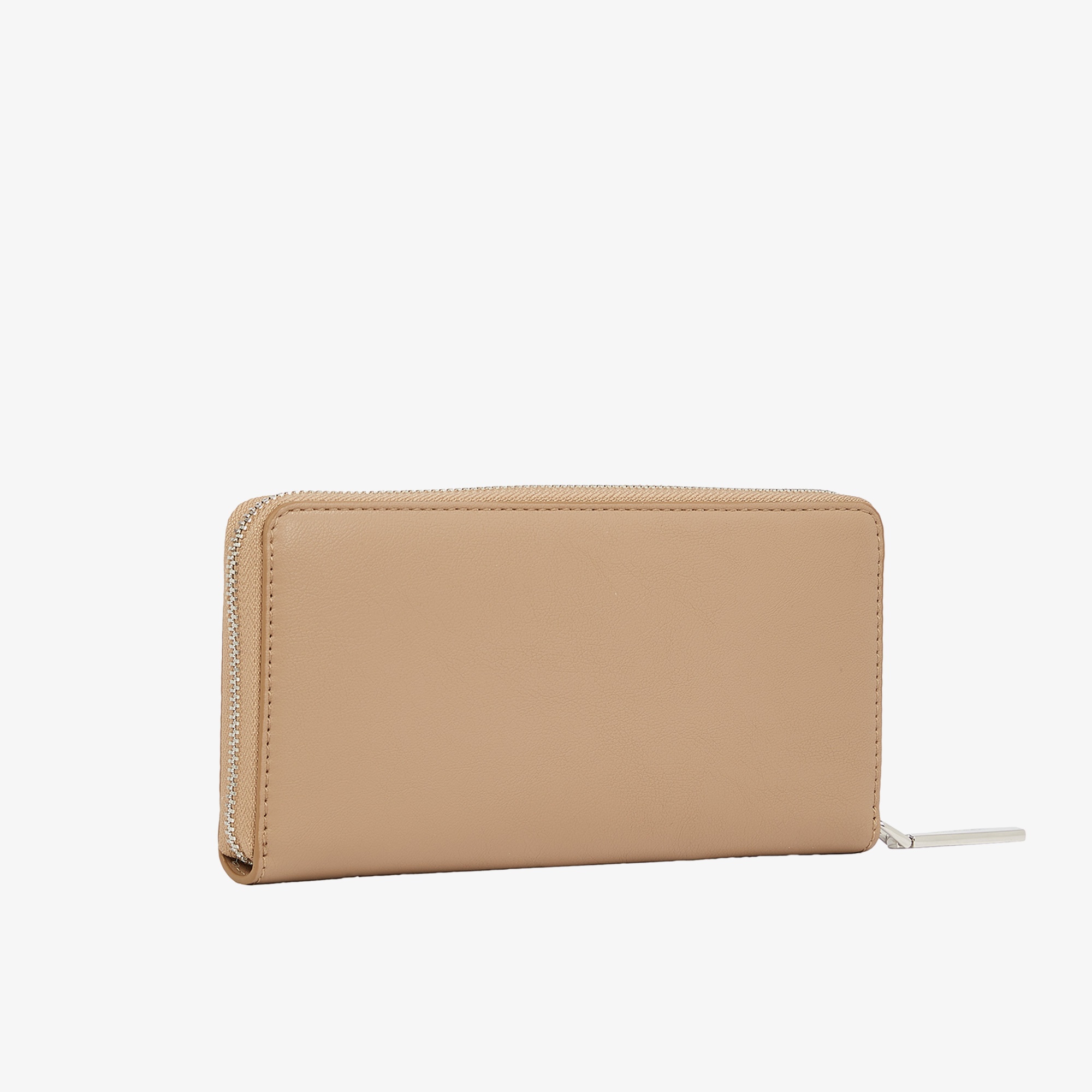 Calvin Klein Daily Large Zip Around Pbl Kadın Bej Cüzdan