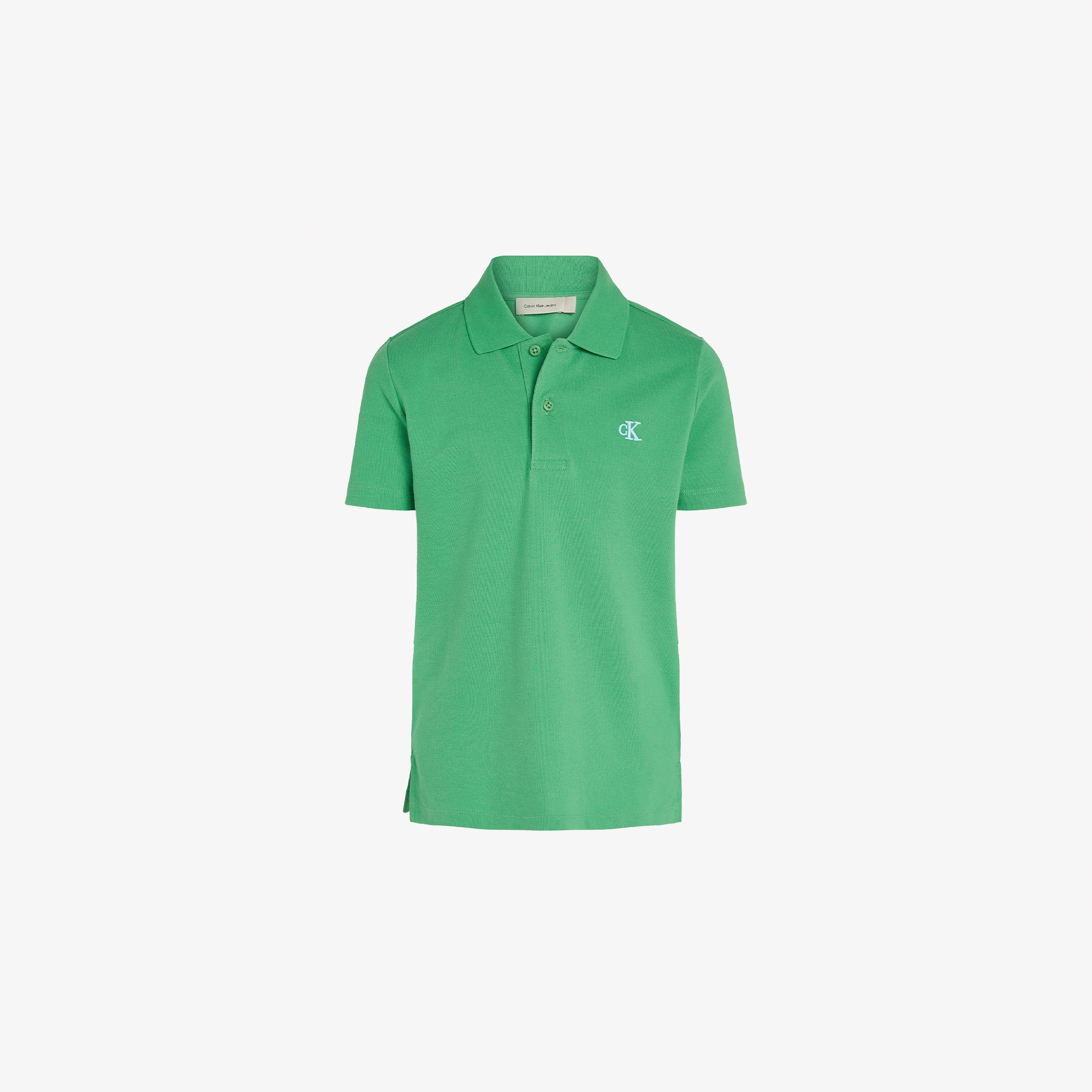 Calvin Klein Regular Çocuk Yeşil Polo