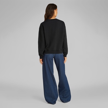  Calvin Klein Kadın Siyah Sweatshirt