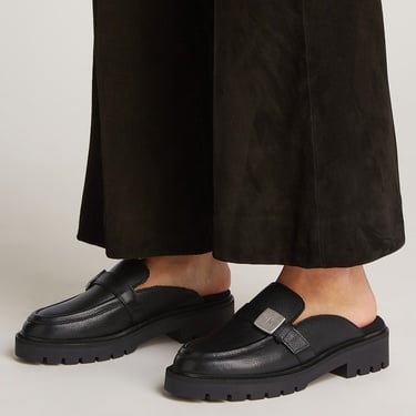  Calvin Klein Flatform Slipon Kadın Siyah Günlük Ayakkabı