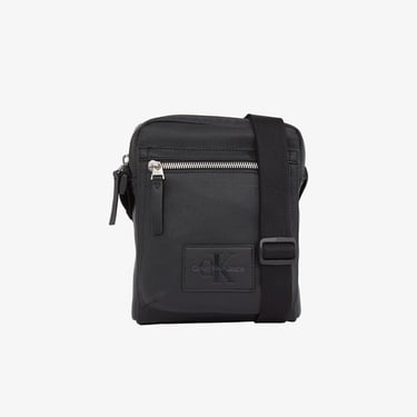  Calvin Klein Coated Sq Camera 18 Erkek Siyah El Çantası