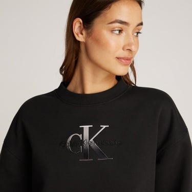  Calvin Klein Monologo Kadın Siyah Elbise