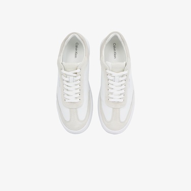  Calvin Klein Cupsole Lace Up - Sue Mix Kadın Beyaz Sneaker