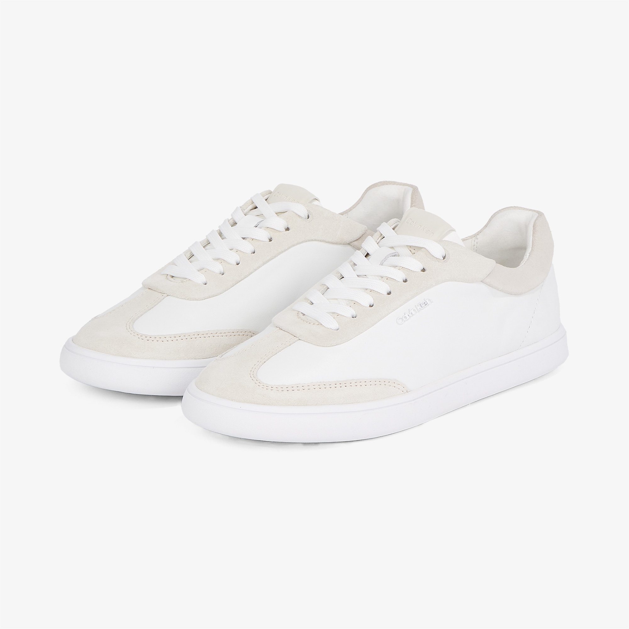 Calvin Klein Cupsole Lace Up - Sue Mix Kadın Beyaz Sneaker