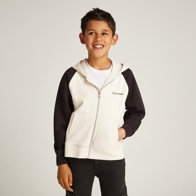  Calvin Klein Through Çocuk Bej Sweatshirt