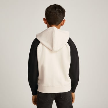  Calvin Klein Through Çocuk Bej Sweatshirt