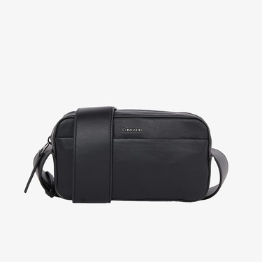  Calvin Klein Refined Camera Erkek Siyah El Çantası
