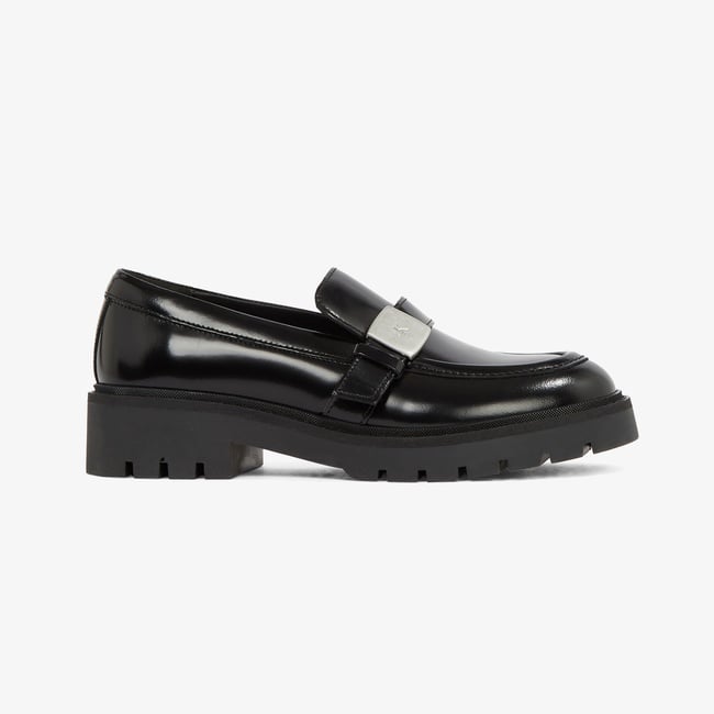  Calvin Klein Flatform Shoe Driver Hdw Kadın Siyah Günlük Ayakkabı