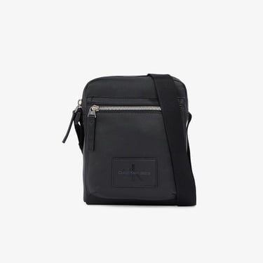  Calvin Klein Coated Reporter18 Erkek Siyah El Çantası