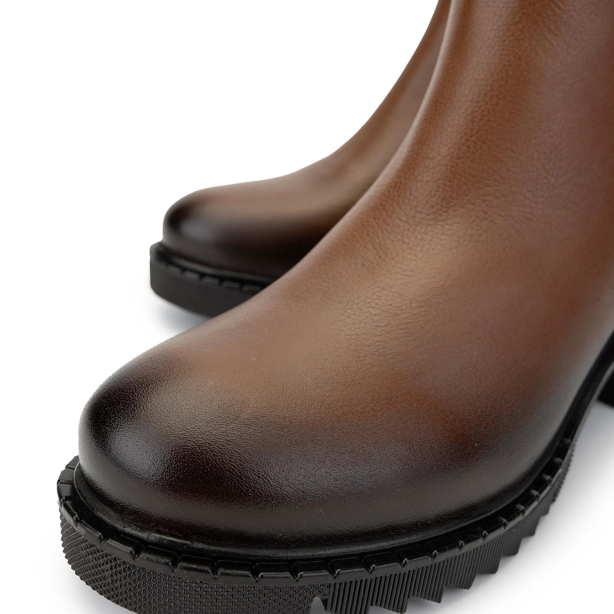 Tamer Tanca Kadın Hakiki Deri Taba Casual Bot