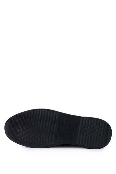  Tamer Tanca Kadın Hakiki Deri Siyah Deri Casual Bot