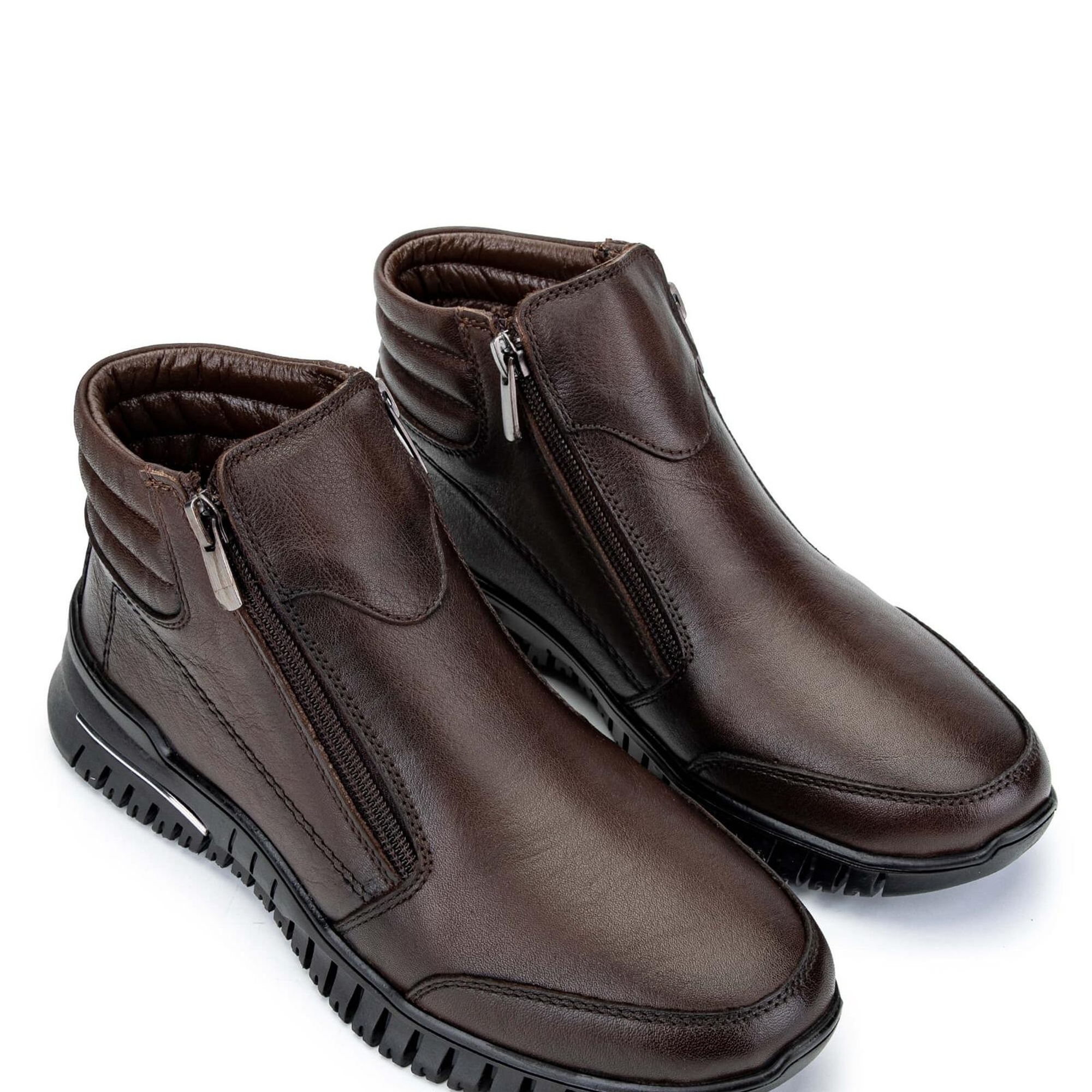 Tamer Tanca Kadın Hakiki Deri Kahverengi Casual Bot