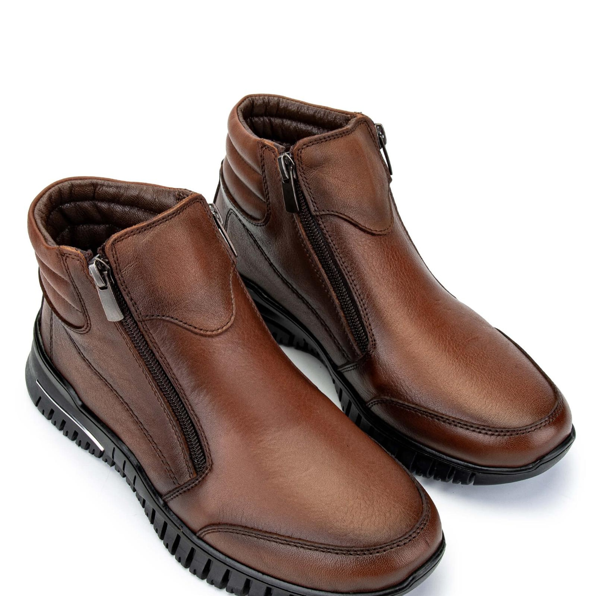 Tamer Tanca Kadın Hakiki Deri Taba Deri Casual Bot