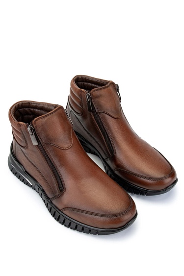  Tamer Tanca Kadın Hakiki Deri Taba Deri Casual Bot