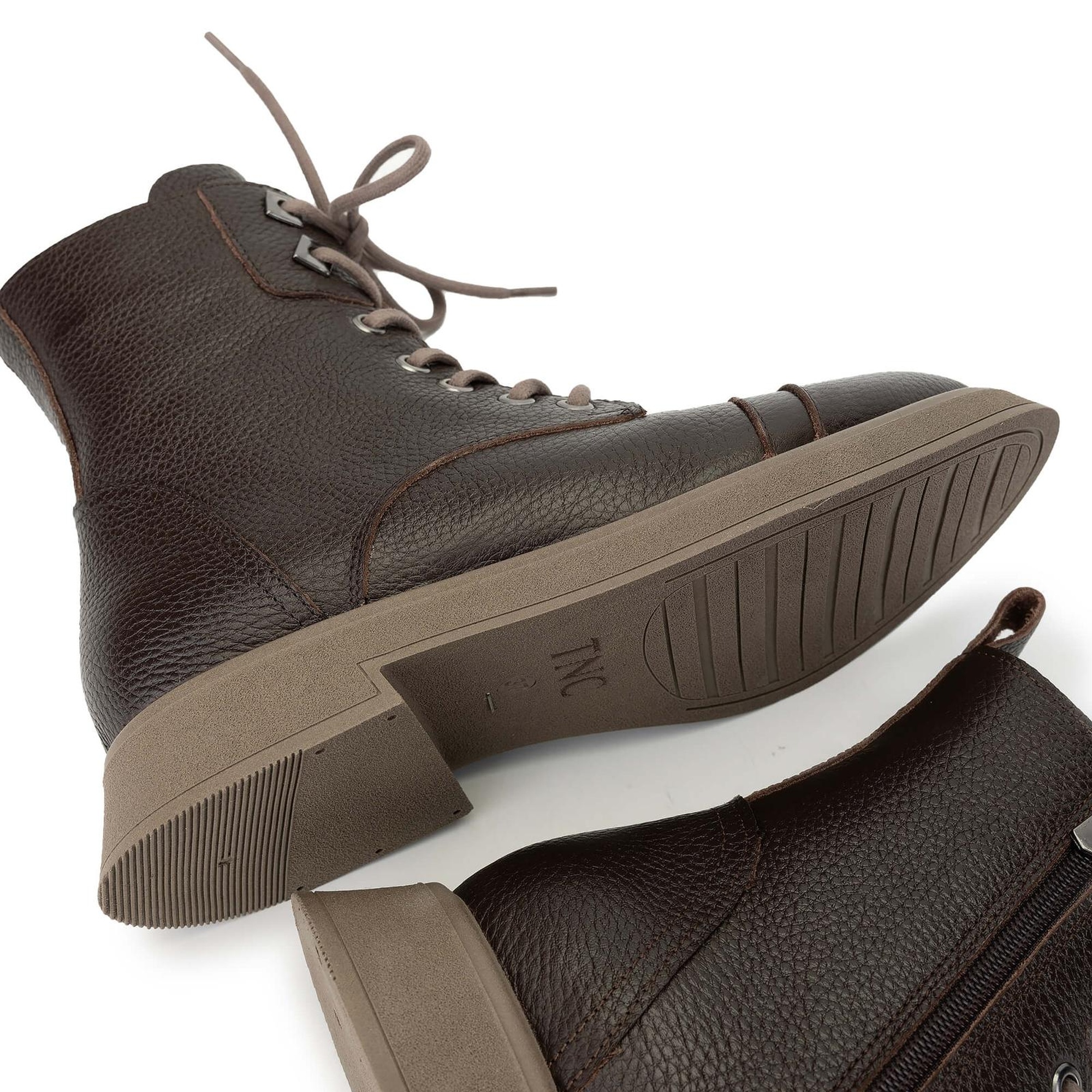 Tamer Tanca Kadın Hakiki Deri Kahverengi Casual Bot