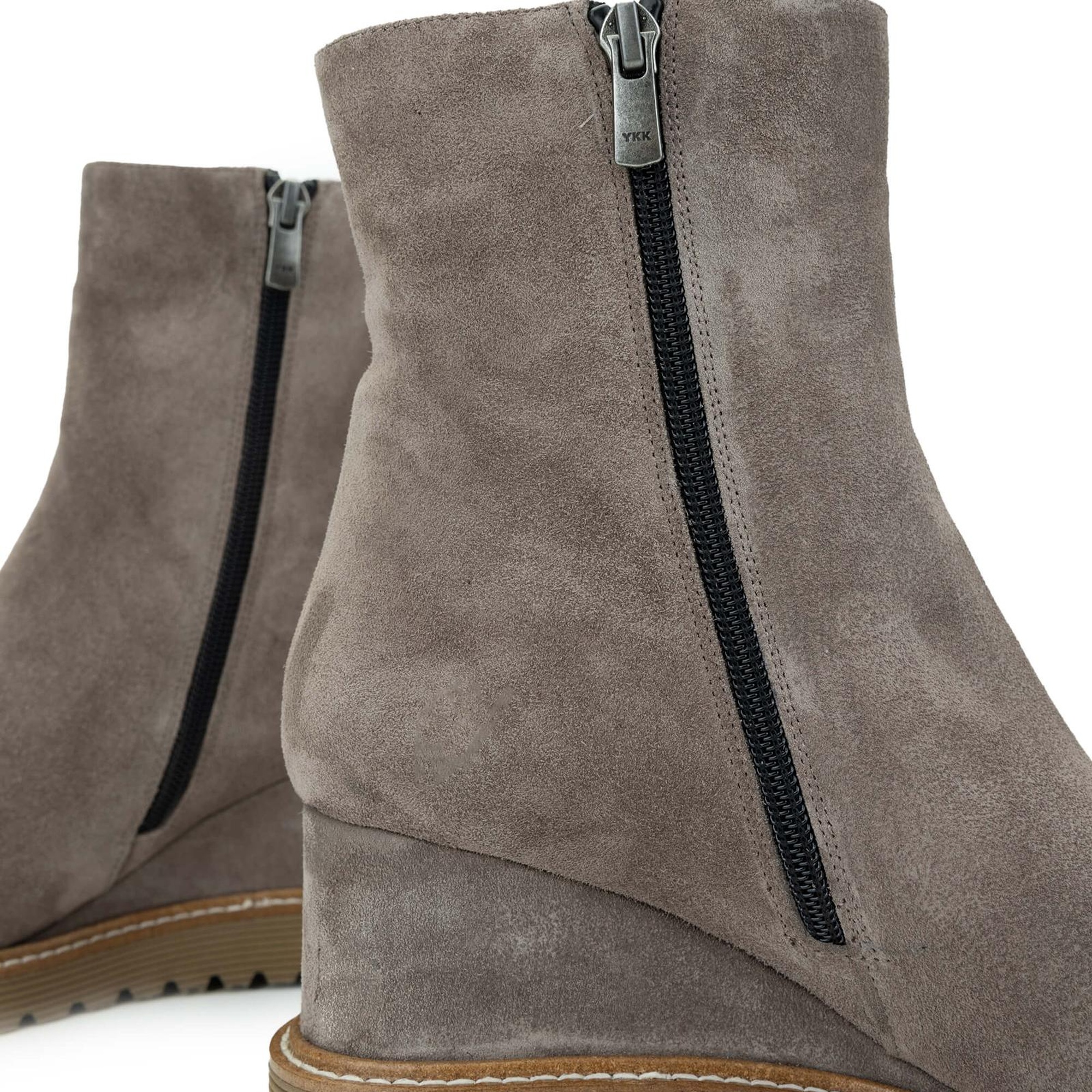 Tamer Tanca Kadın Hakiki Deri Vizon Süet Casual Bot